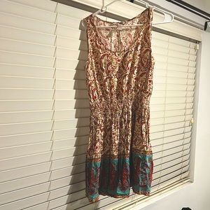 Bohemian mini dress